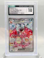 Pokémon Graded card - Charizard ex - Paldean Fates Tin Black, Nieuw