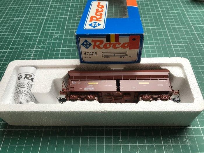 Roco H0 - 47405 / 47404 - Modeltrein goederenwagon (3) -, Hobby en Vrije tijd, Modeltreinen | H0