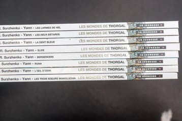 La Jeunesse de Thorgal - 8x C - 8 Album - EO - 2013/2021, Livres