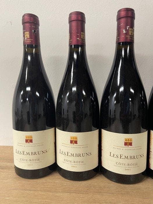 2001 Michel & Stéphane Ogier, Cote Rosie Les Embruns -, Verzamelen, Wijnen