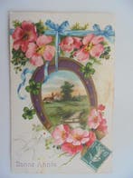 Fers à cheval Porte- bonheur - Carte postale (60) -