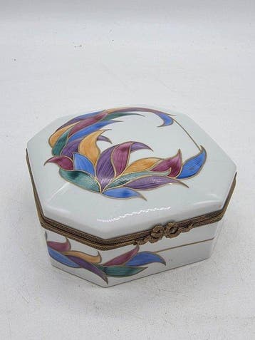 Limoges - Boîte - Porcelaine, Antiek en Kunst