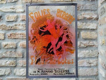 Art nouveau Vitrail - Naar Jules Chéret (French, 1836–1932)