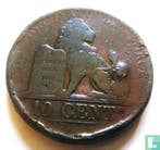 België 10 centime 1847, Postzegels en Munten, Munten | België, Verzenden, Losse munt
