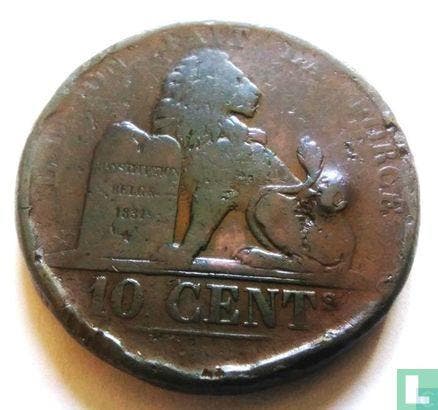 België 10 centime 1847, Postzegels en Munten, Munten | België, Losse munt, Verzenden