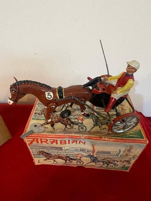 Ruhl Germany - Jouet en étain - Arabian - 1950-1960, Antiek en Kunst, Antiek | Speelgoed