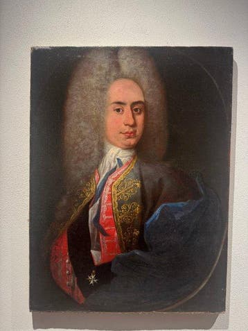 Scuola lombarda (XVIII) - Ritratto di cavaliere di Malta