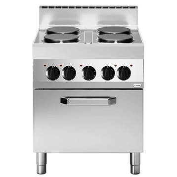 Fornuis + Heteluchtoven | FUN 650 | Elektrisch | 4, Verzenden, Nieuw in verpakking
