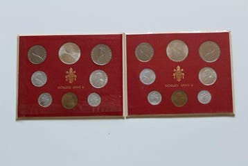 Vaticaan. Serie divisionale 1963-1978 (16 set) (Zonder