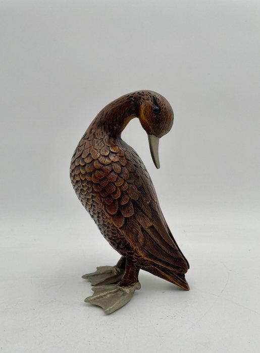 Sculpture, MALEVOLTI (Italy) - Splendid Duck - Ultra Rare, Huis en Inrichting, Overige Huis en Inrichting
