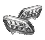 Phares Pour Mercedes Classe C W205 18-21 Feu de Jour Led Fon, Verzenden