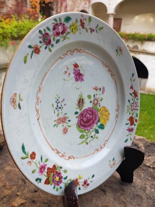 Zeldzaam antiek Famille Rose Qianlong-periode (1736–1795), Antiek en Kunst, Antiek | Overige Antiek