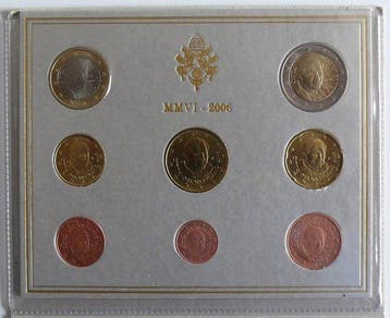 Vaticaan. Year Set (BU) 2006 (Zonder minimumprijs)