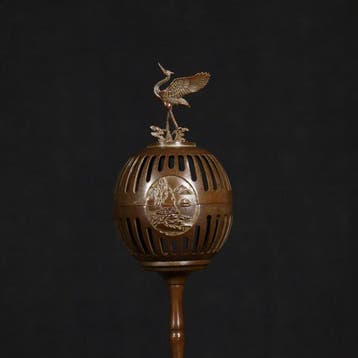 Wierookbrander - Copper Crane-Themed Palace Lantern Incense, Antiek en Kunst