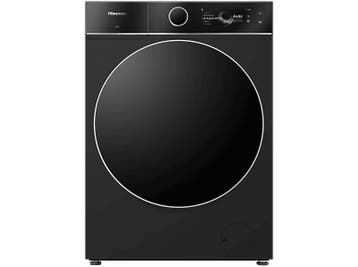 Hisense - Wasmachine Voorlader - 12 kg - Zwart, Verzenden