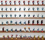 Schleich - Figuur - Collection of different Smurfs - 60