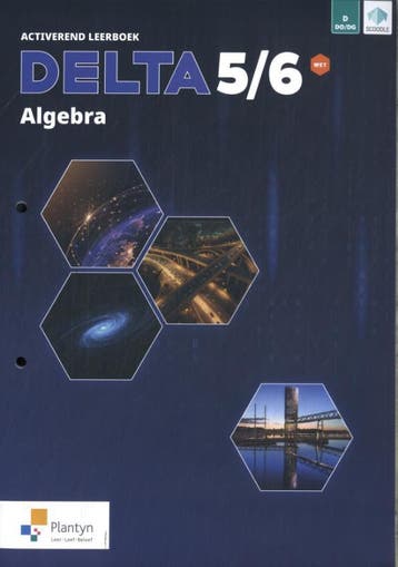 Delta 5/6 Algebra Activerend leerboek Doorstroomfinaliteit, Verzenden, Zo goed als nieuw, Beatrijs Van Eyck