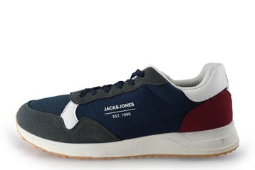 Jack &amp; Jones Sneakers in maat 44 Blauw, Jack &amp; Jones, Zo goed als nieuw, Sneakers, Verzenden