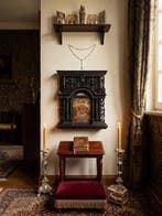 École du Haut-Pérou (XX) - Retablo de la Vierge de la, Antiek en Kunst