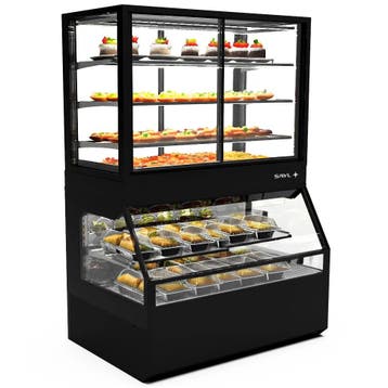 Wandkoeling | INTEGRA COMBI | Zwart | +4°C/+8°C |, Verzenden, Nieuw in verpakking