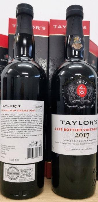 2017 Taylors - Late Bottled Vintage Port - Douro - 6, Nieuw