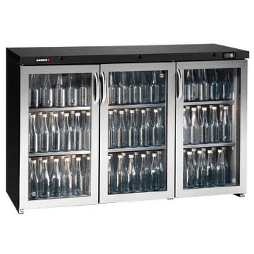 Barkoelkast | MAXIGLASS | 391L | Antracietgrijs/RVS |, Verzenden