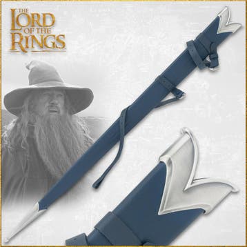 Lord of the Rings Replica 1/1 Glamdring Blue Scabbard, Ophalen of Verzenden