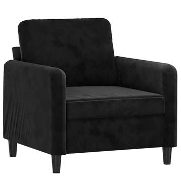 Fauteuil zwart 60cm | -41% Retour Deal | Sla je slag!, Verzenden