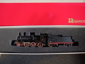 Rivarossi H0 - 1167 - Stoomlocomotief met tender (1) - Groep, Nieuw