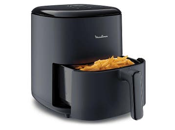 Moulinex -   Easy Fry Max - Airfryer Zwart 1 Kg 1500 W, Verzenden