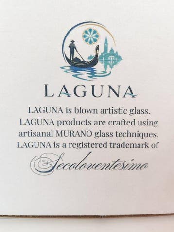 LAGUNA - Drinkservies (6) - Muranoglas - 6 GOTI RIGADIN