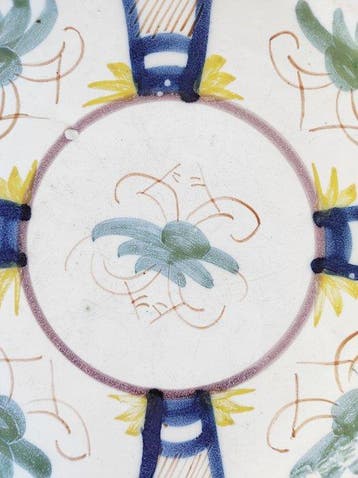 Assiette - Esspagne - début 19e siècle - Faïence