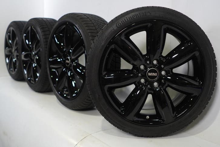 Mini Clubman F54 521 18 inch velgen Continental Runflat Wint, Autos : Pièces & Accessoires, Pneus & Jantes, Enlèvement ou Envoi