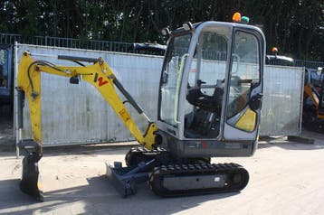 Veiling: Rupsgraafmachine Wacker Neuson ET16 Diesel 2019, Zakelijke goederen, Machines en Bouw | Kranen en Graafmachines, Ophalen
