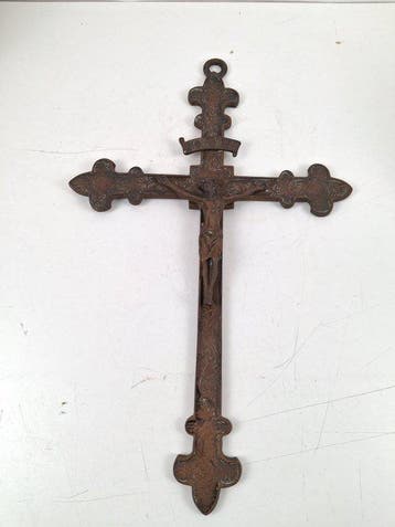 Kruis - Brons - 1950-1960 - 44 cm