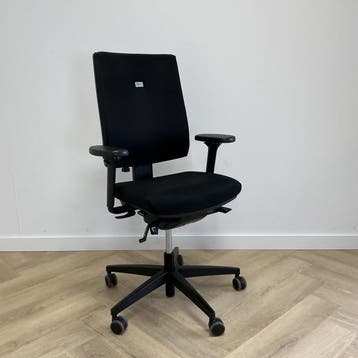 Viasit Linea Mondriaan NPR 1813 bureaustoel, zwart, Ergonomisch, Gebruikt, Zwart, Bureaustoel