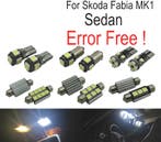 Kit 14 Ampoules Led Intérieur Pour Skoda Fabia 1 Mk1 Mki Ber, Verzenden