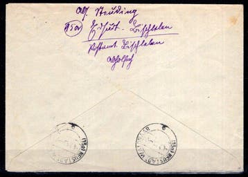RDA 1953 - « Pieck » 1 DM sur enveloppe premier jour non, Gestempeld