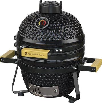 2dekans | KitchenBrothers Kamado BBQ - 13 Inch Houtskool, Ophalen of Verzenden, Nieuw