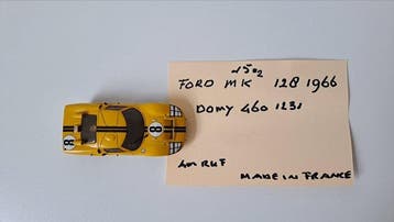 AM RUF, Domy 1:43 - Voiture miniature - Ford GT40 Mk II, Hobby & Loisirs créatifs