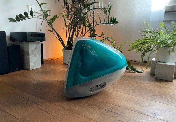 Apple iMac G3 blue - Macintosh, Games en Spelcomputers, Spelcomputers | Overige Accessoires