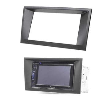 Facade Autoradio 2 Din Noir Pour Ford Mondeo, Verzenden, Nieuw