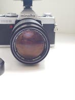 Minolta XG-2 + MD Zoom Rokkor 3,5/50-135mm + Flash Kisanon +, Nieuw