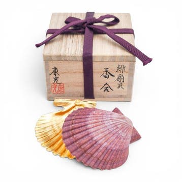 Okamoto Yasumitsu - Wierookbrander standaard - Parelmoer -