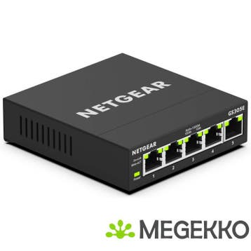 Netgear GS305E netwerk switch, Computers en Software, Verzenden, Nieuw