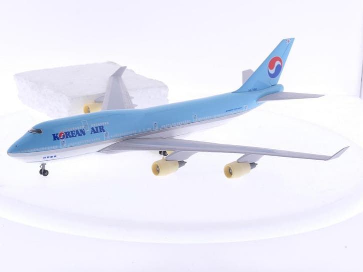 Schaal 1:250 Schabak 850/134 Boeing 747-400 Korean Air Re..., Hobby & Loisirs créatifs, Modélisme | Avions & Hélicoptères, Enlèvement ou Envoi