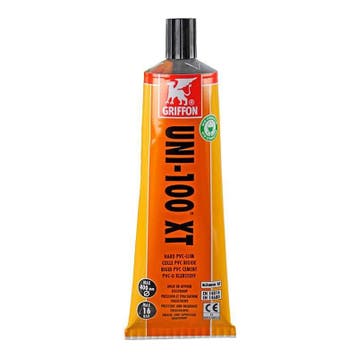 Griffon UNI-100 PVC lijm voor kunststof kanalen (125 ml), Verzenden, Nieuw