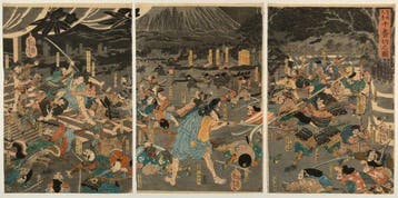 Utagawa Yoshitora /  (actief circa 1836–1887) — „Een