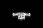 Bague - 14 carats Or blanc - 2.11ct. tw. Diamant (Cultivé en, Bijoux, Sacs & Beauté, Bagues