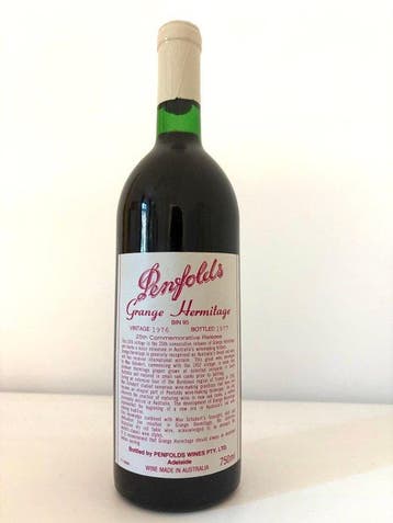 1976 Penfolds Grange Hermitage Bin 95 - Adelaide - 1 Fles, Nieuw